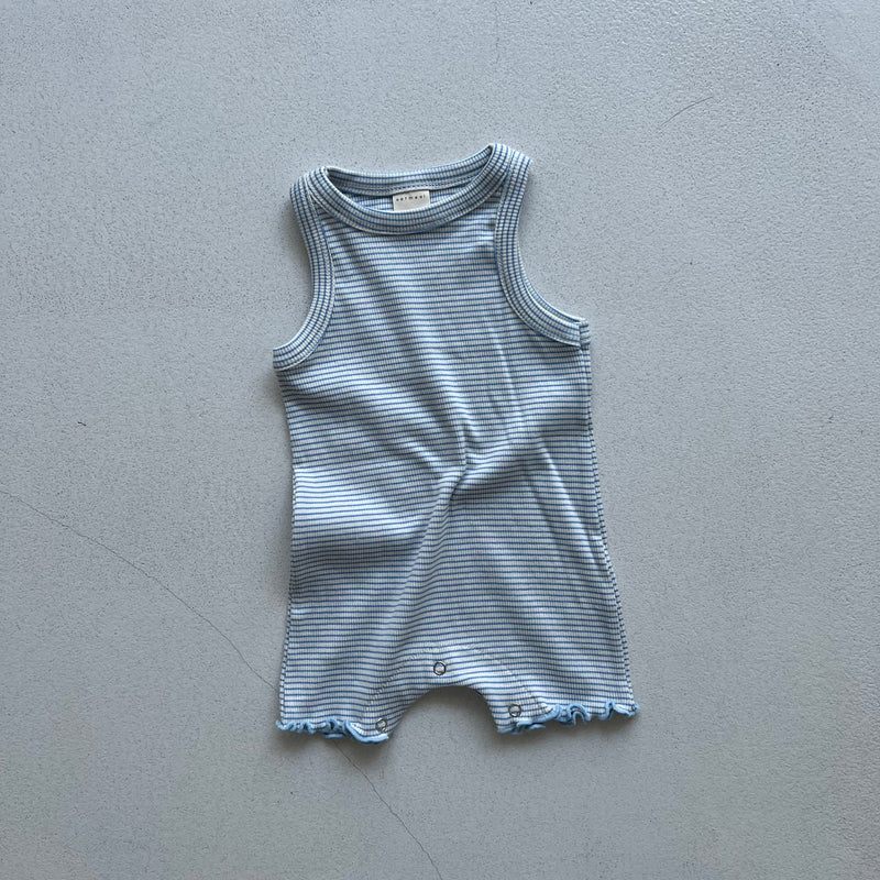 oatmeal / bob stripe suit【for baby】
