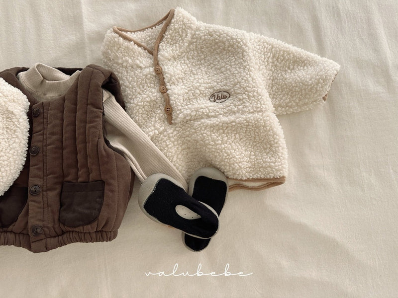 valubebe / fleece dumble anorak【for baby, kids 】