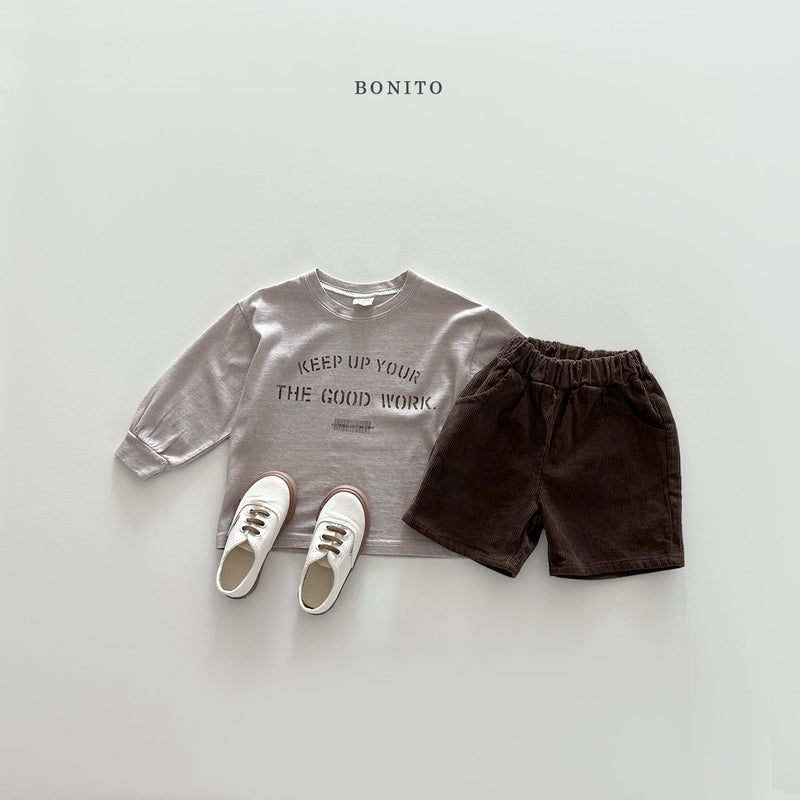bonito / keep up pigment t 【for kids,Jr.&adult】