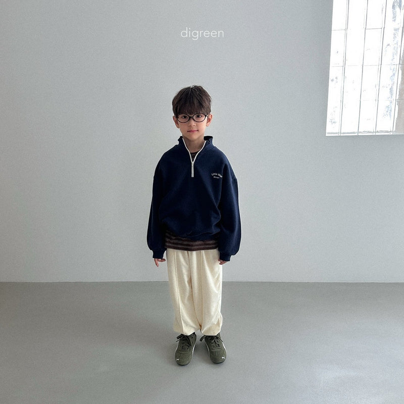 digreen / little zip-up【for kids】