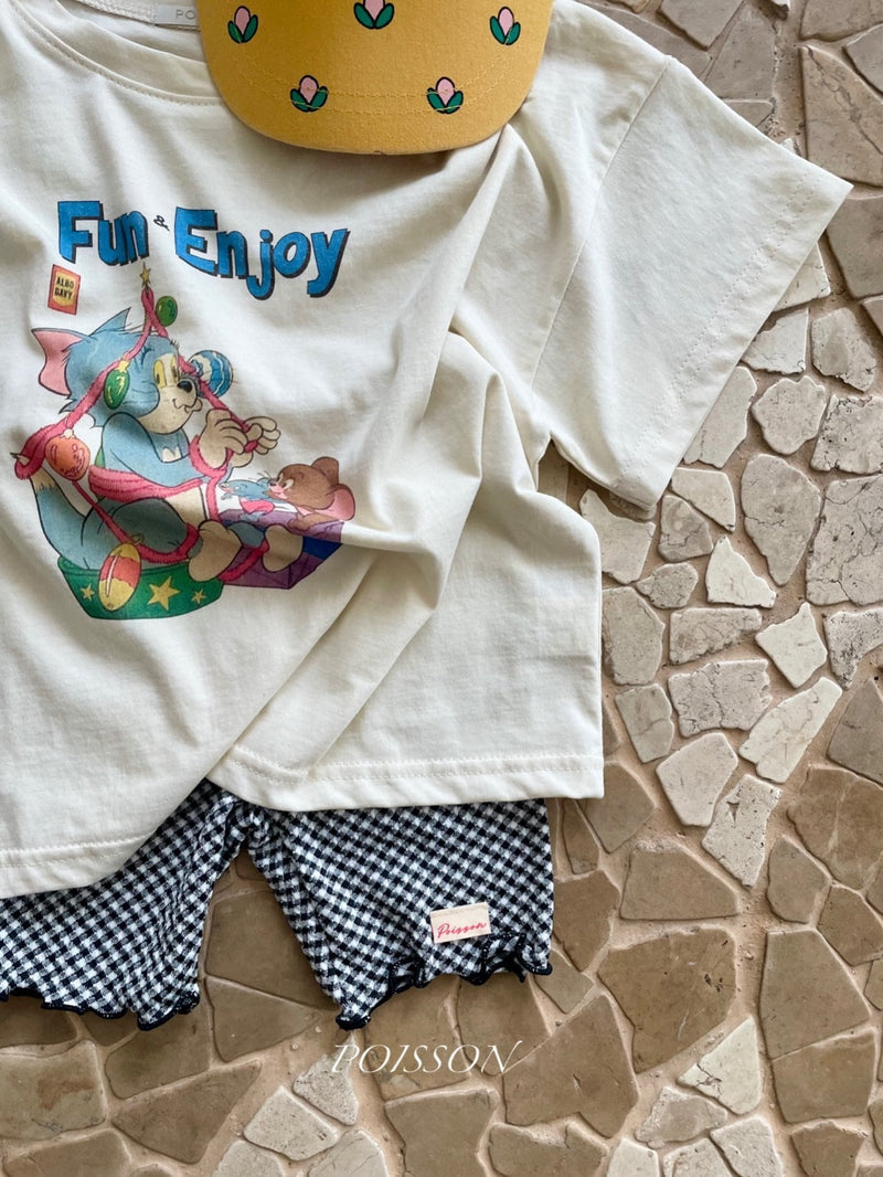 poisson / comix tee【for  kids &Jr.】