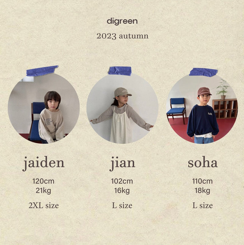 digreen 2023Autumn model size