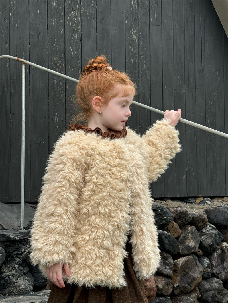 cheng le  / mink coat 【for kids , jr 】