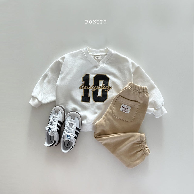 bonito / line pocket jogger pants【for kids&Jr.】