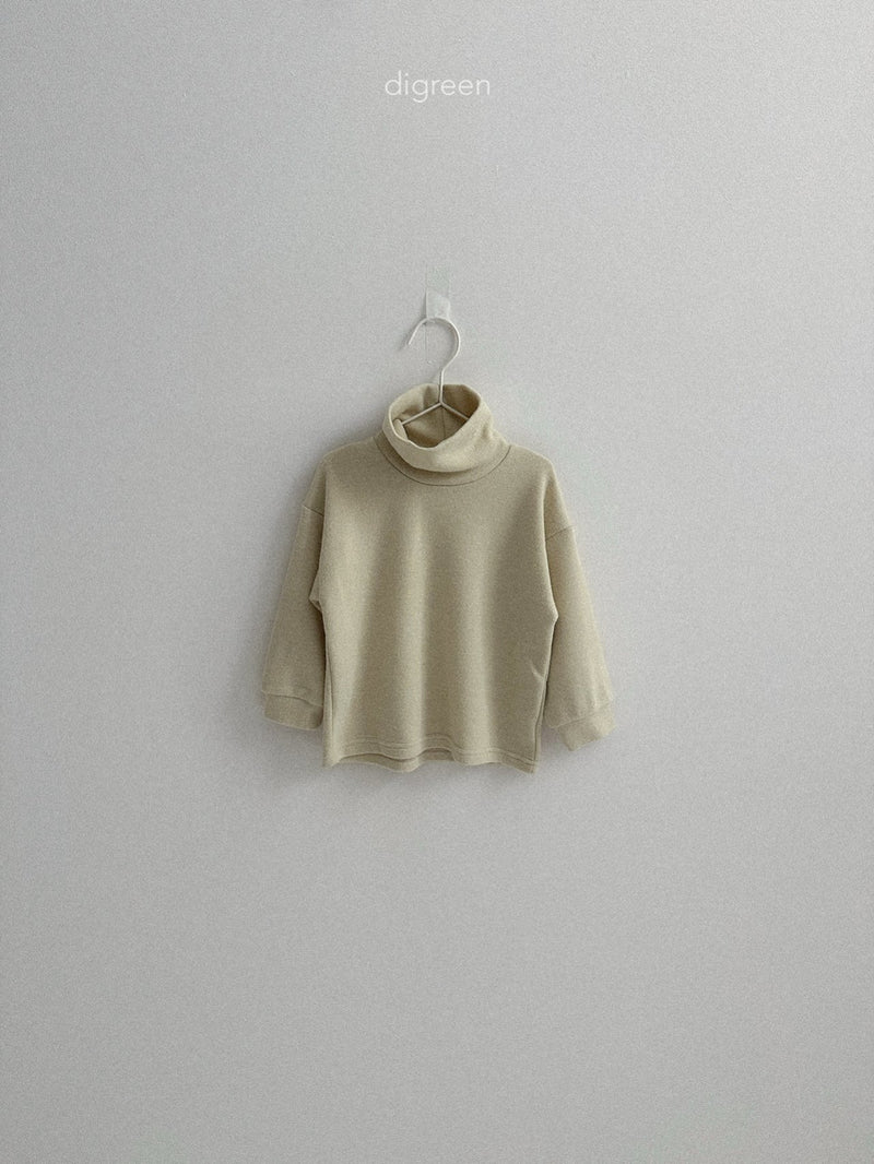 digreen / teddy turtleneck【for kids】
