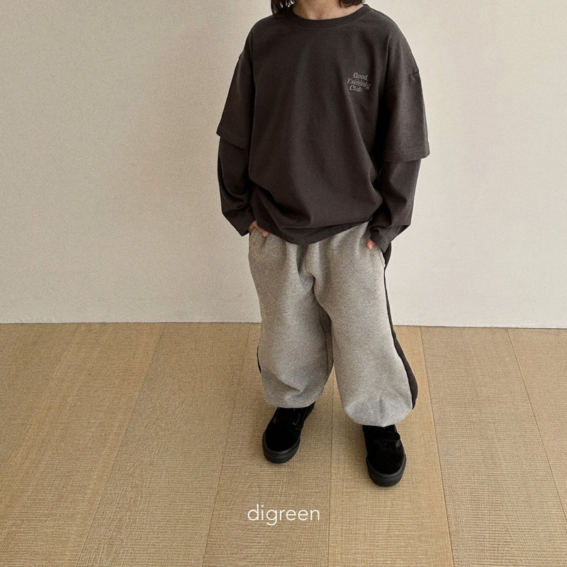 digreen / layered tee