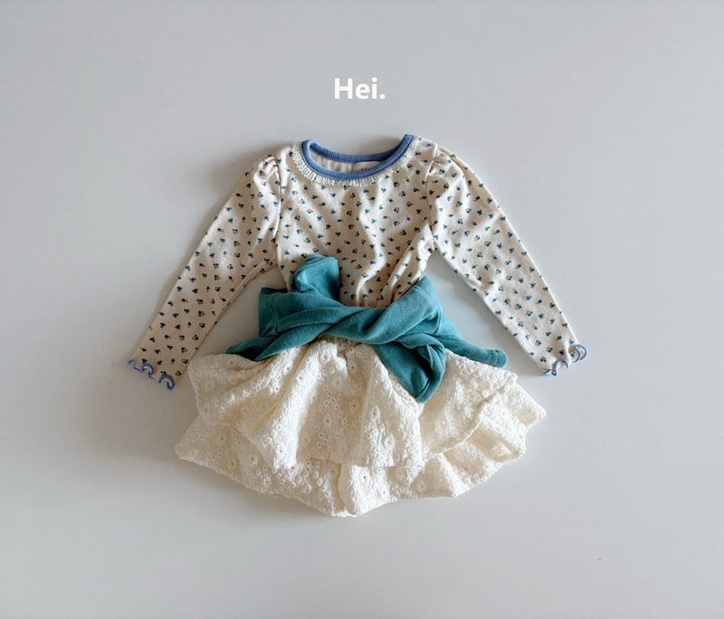 hei. / lace currot skirt【for  kids】