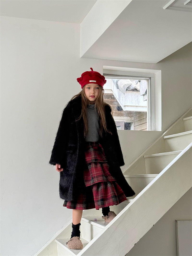 cheng le / tiered skirt 【for kids , jr】