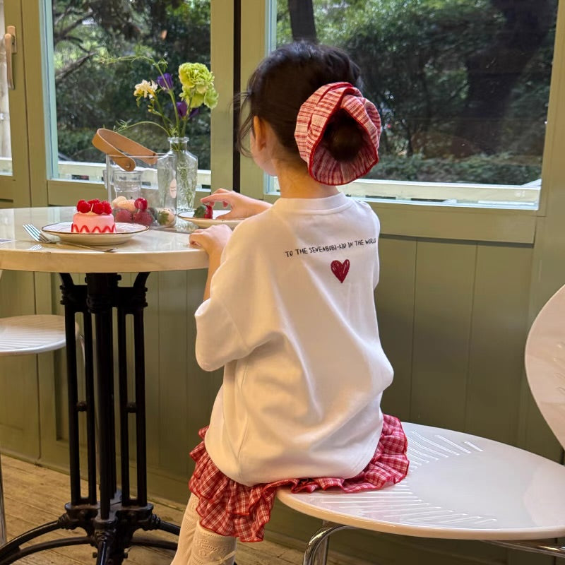 back heart t-shirt 【for kids&Jr.】
