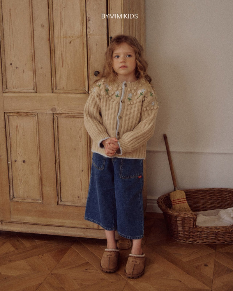 by mimi  / popcorn cardigan【for kids,Jr. 】