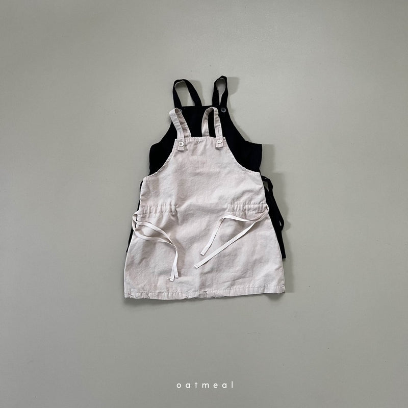 即納oatmeal / lori suspenders one-piece