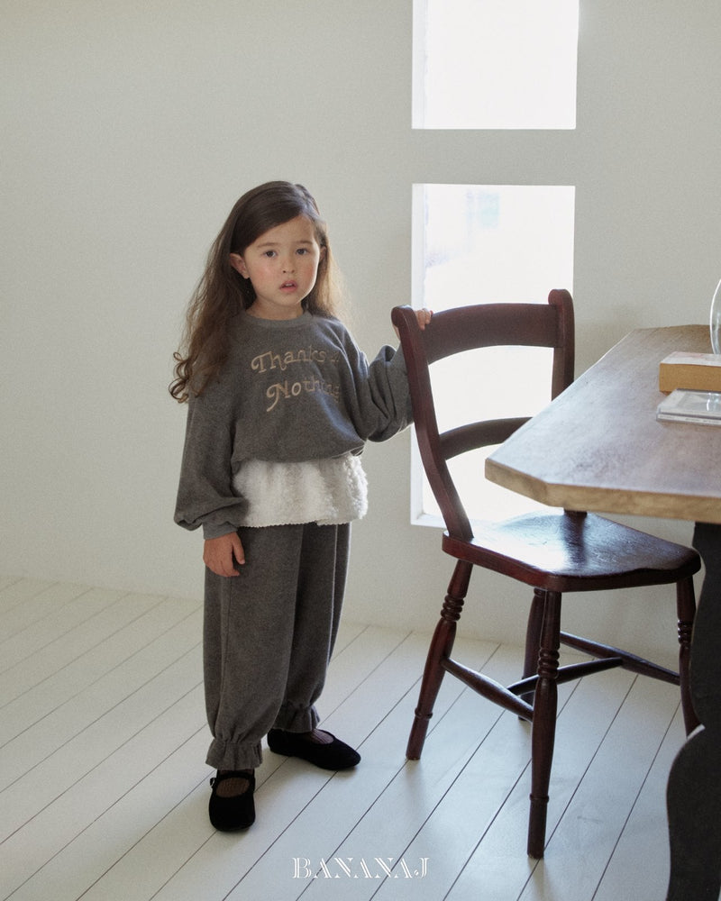 bananaj / candy bongbong pants【for kids & jr.】