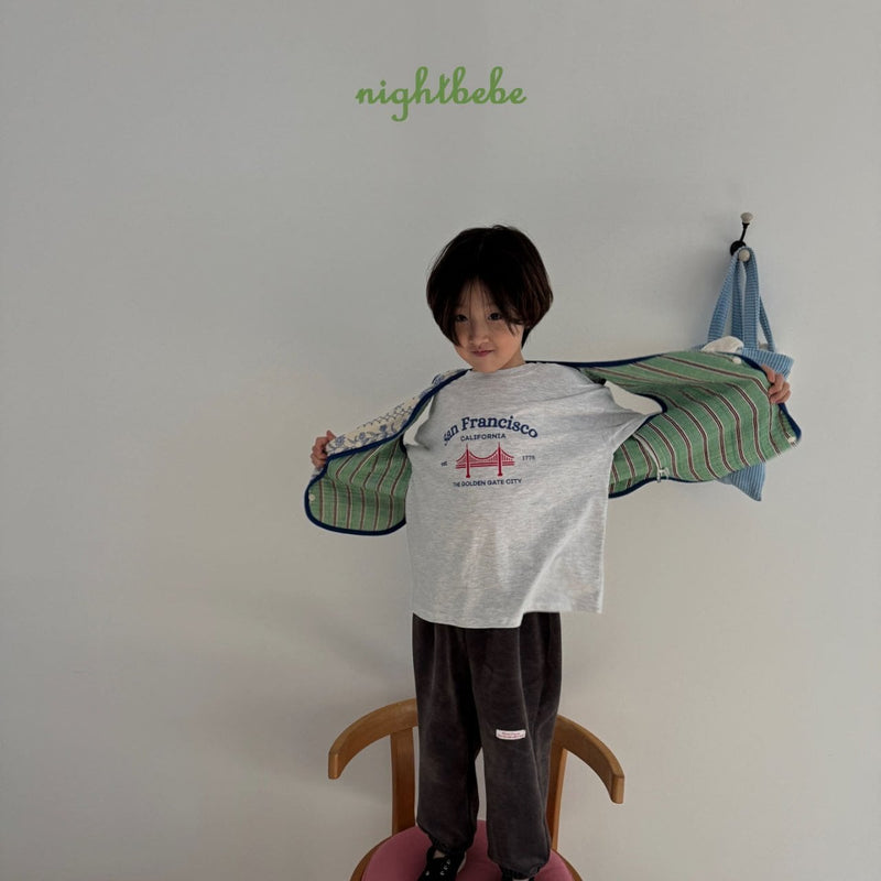 nightbebe / san francisco tee【for kids】