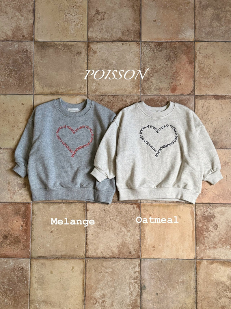 poisson / heart embroidery mtm【for kids &Jr.】