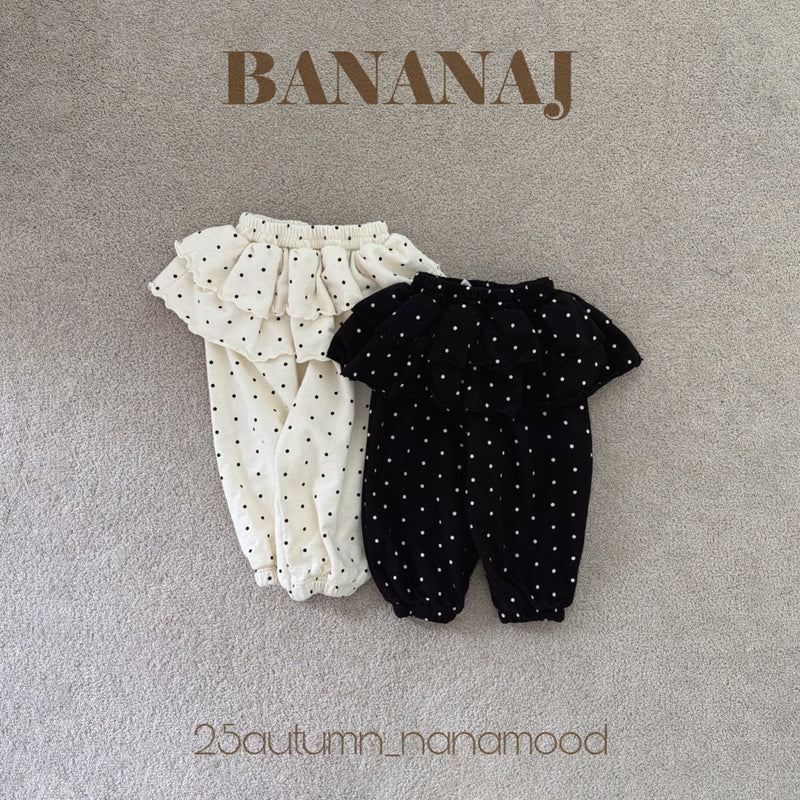 bananaj / flower leaf pants【for kids & jr.】