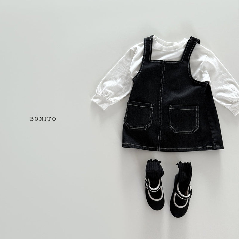 bonito / stitch denim ops【for kids&Jr.】