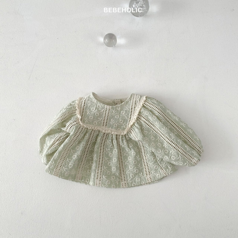 bebe holic / rose frill blouse【for baby 】