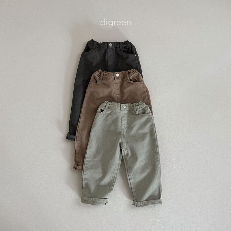 digreen / dyeing pants