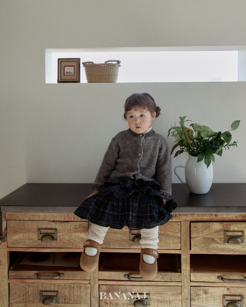 bananaj / jelly cardigan 【for kids & jr.】