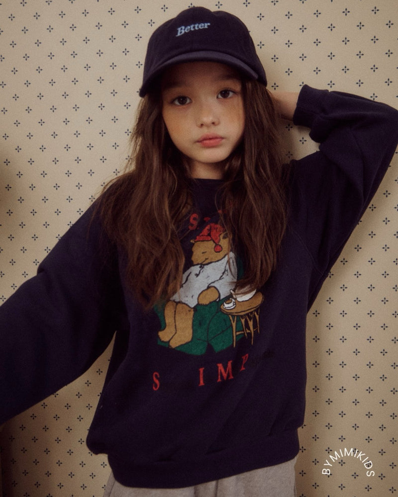 by mimi  / butter embroidery cap【for kids , jr】