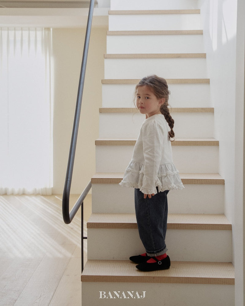 bananaj / winter denim pants【for kids & jr.】