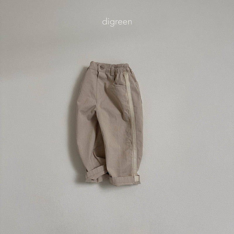 digreen / tape pants【for kids】