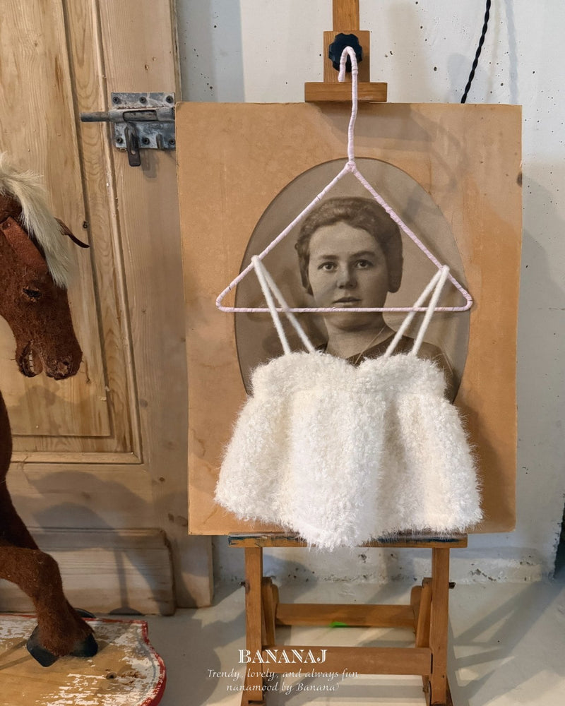 bananaj / cotton candy bustier top【for kids & jr.】