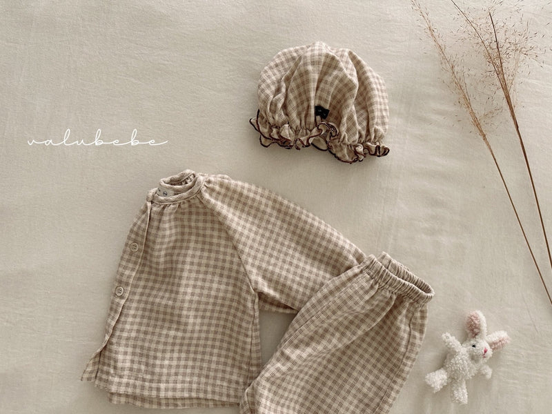 valubebe / pichi check shirt【for baby, kids 】