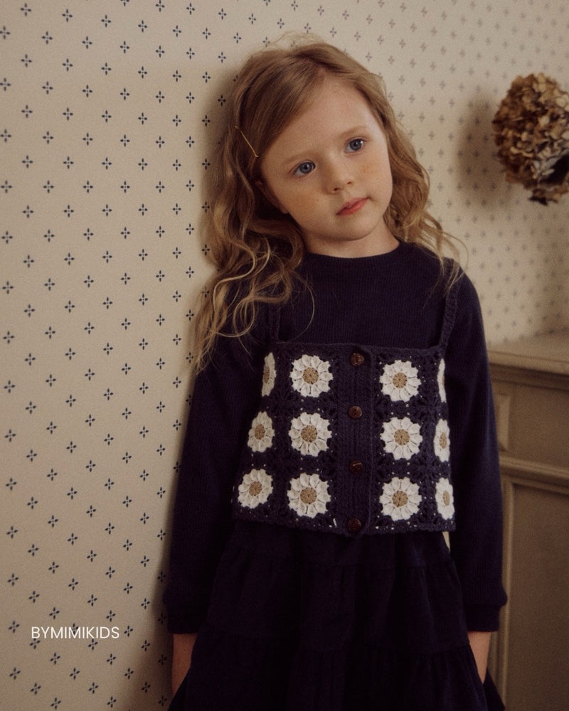 by mimi  / cody knit bustier【for kids , jr】