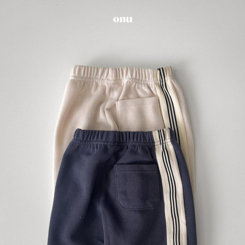 onu / tape line pants【for kids】