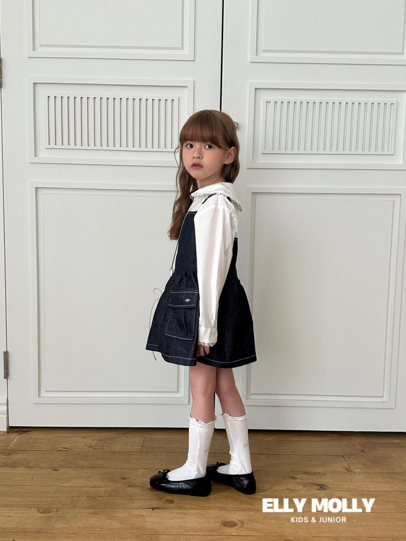 elly molly  / non fade big pocket onepiece【for kids, Jr. 】