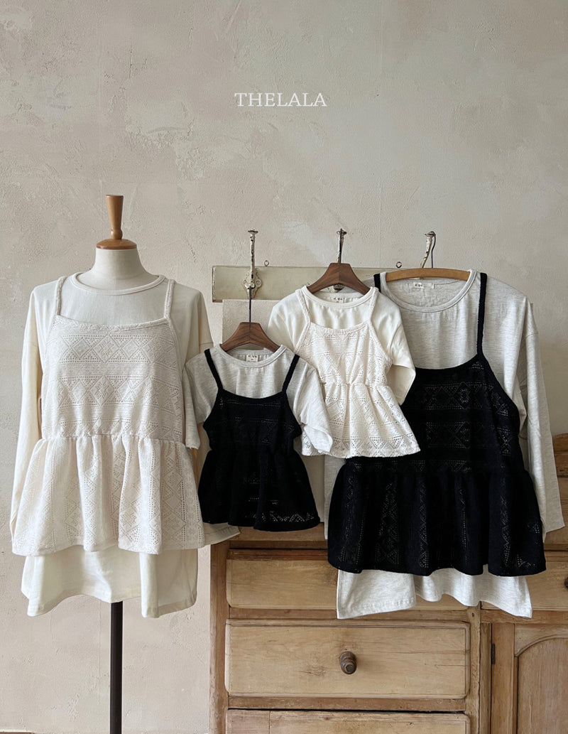 thelala / high muji tee【for kids. & adult】