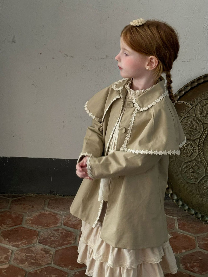 otaly / cloak trench coat【for kids , jr】