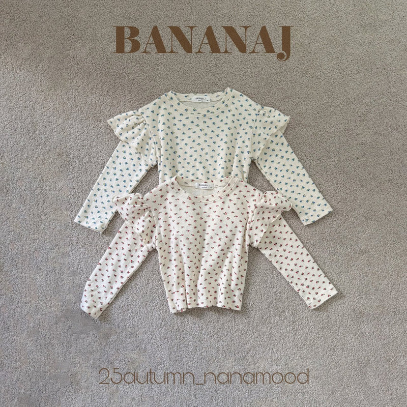 bananaj / blossom tee【for kids & jr.】