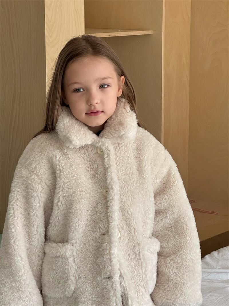 cheng le  / fur coat 【for kids , jr】