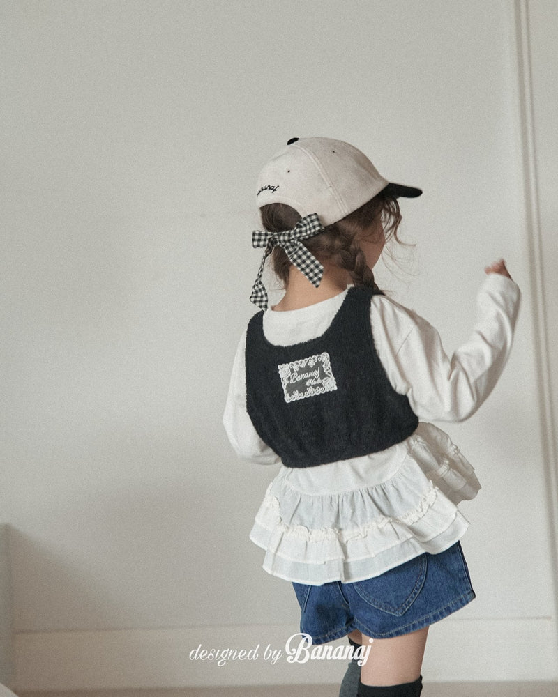 bananaj / towel bar cap【for kids & jr.】