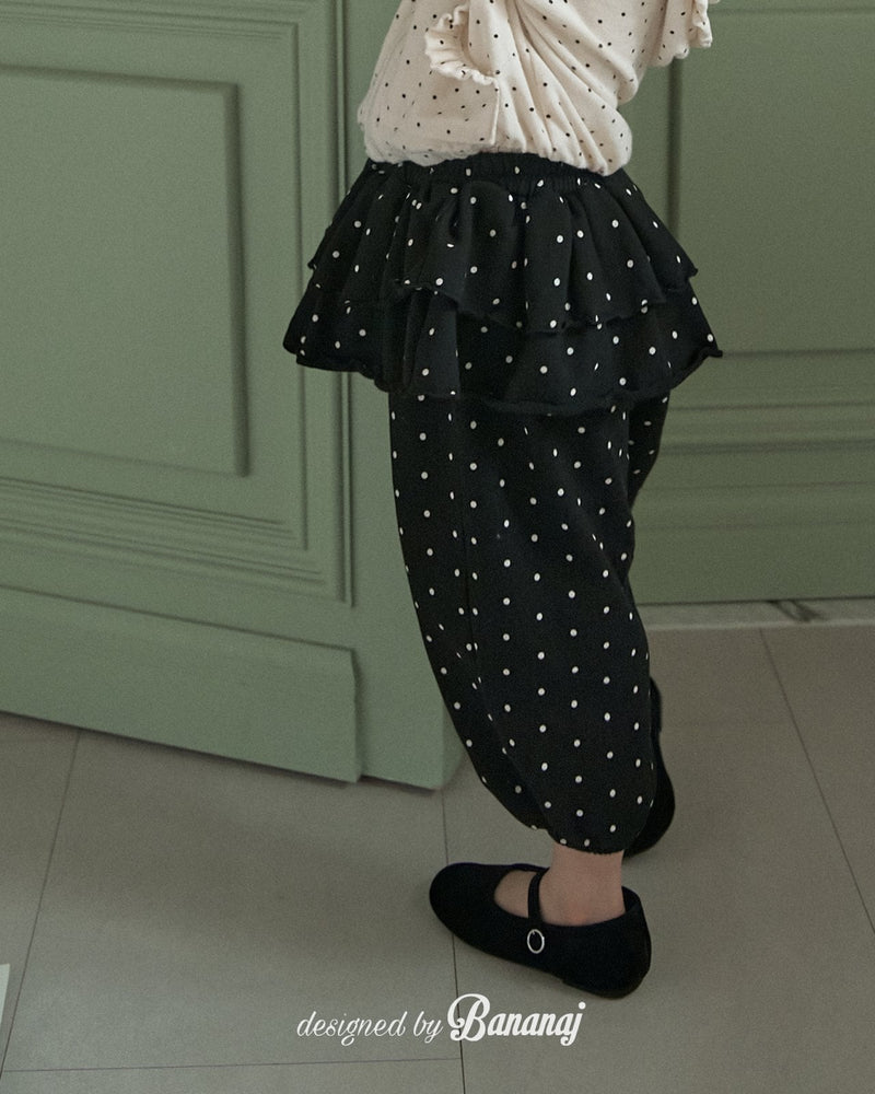 bananaj / flower leaf pants【for kids & jr.】