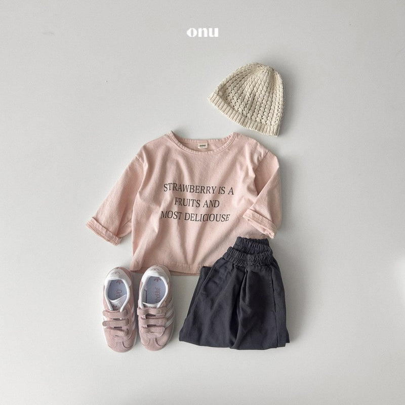 onu / strawberry tee【for kids】