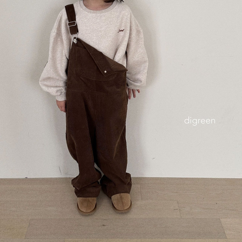 digreen / corduroy overall