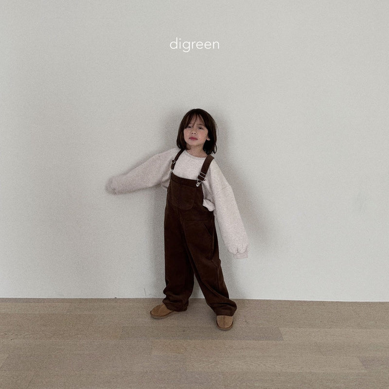 digreen / corduroy overall