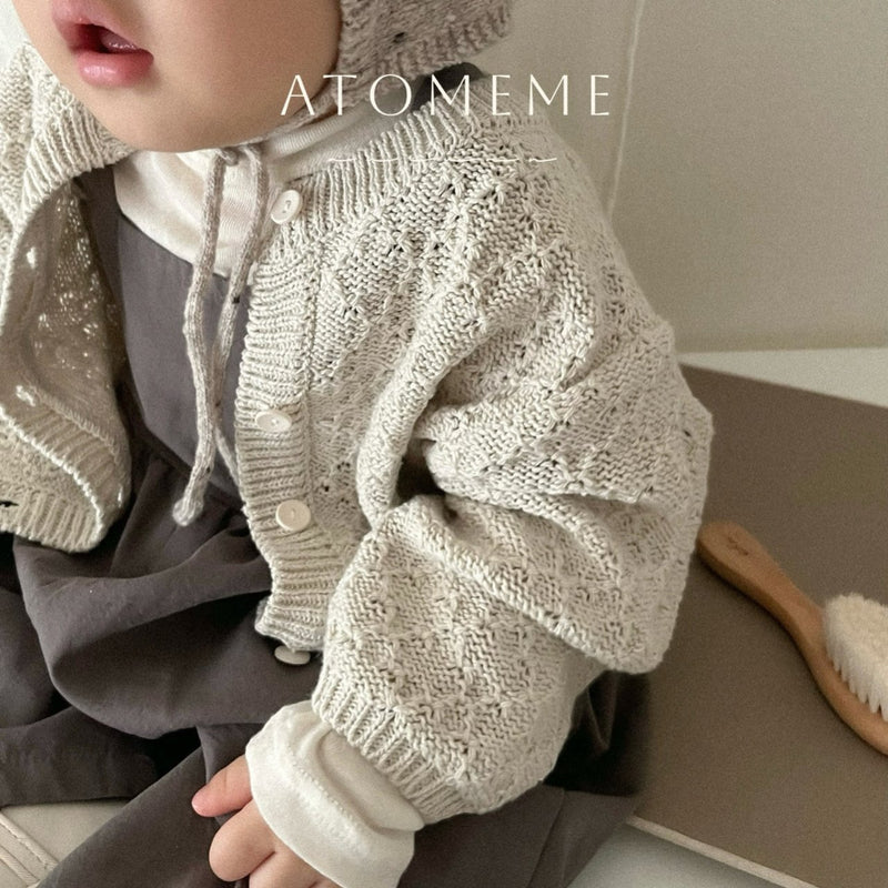 atomeme / vanilla knit cardigan