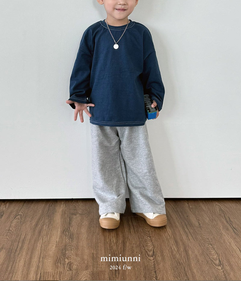 【9/20-9/30期間限定予約販売】mimiunni / 1+1  daily cotton T-shirt【for kids , jr】2024fw