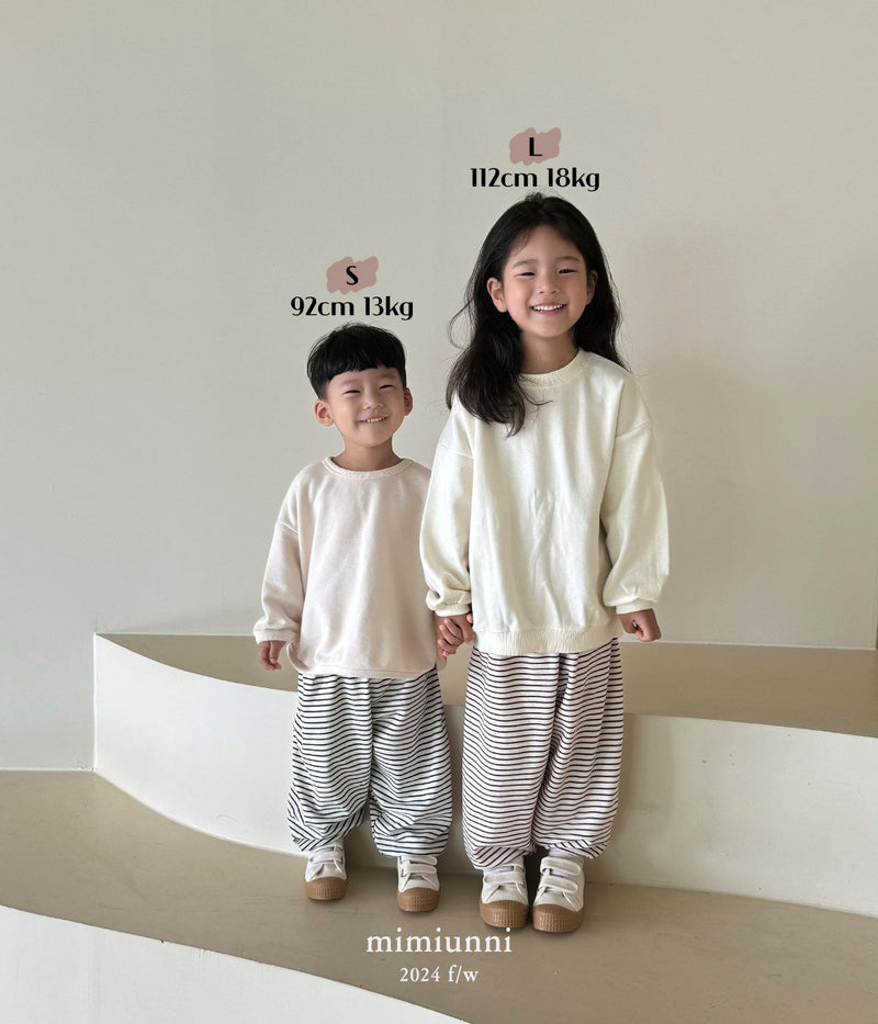 【9/20-9/30期間限定予約販売】 mimiunni / 1+1 autumn must pants【for kids 】2024fw