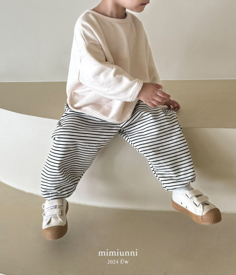 【9/20-9/30期間限定予約販売】 mimiunni / 1+1 autumn must pants【for kids 】2024fw