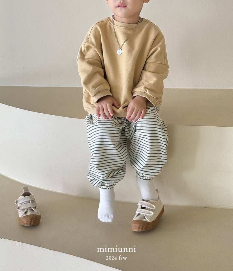 【9/20-9/30期間限定予約販売】 mimiunni / 1+1 autumn must pants【for kids 】2024fw