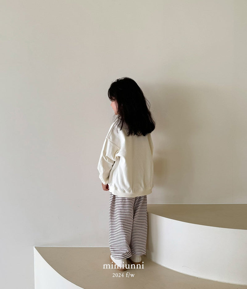 【9/20-9/30期間限定予約販売】 mimiunni / 1+1 autumn must pants【for kids 】2024fw