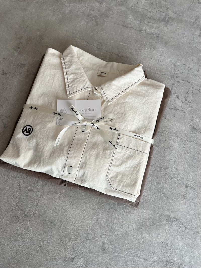 【即納 80/90/100/110/120/140size】 amore / stitch shirt 【for kids , jr】