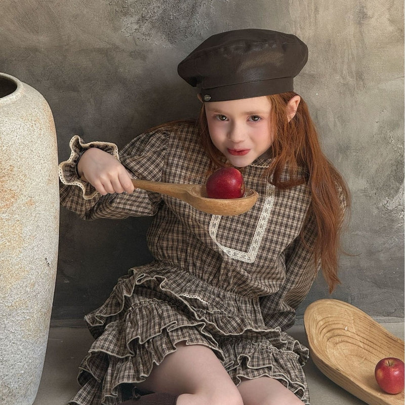 otaly /  leather béret【for kids , jr.】