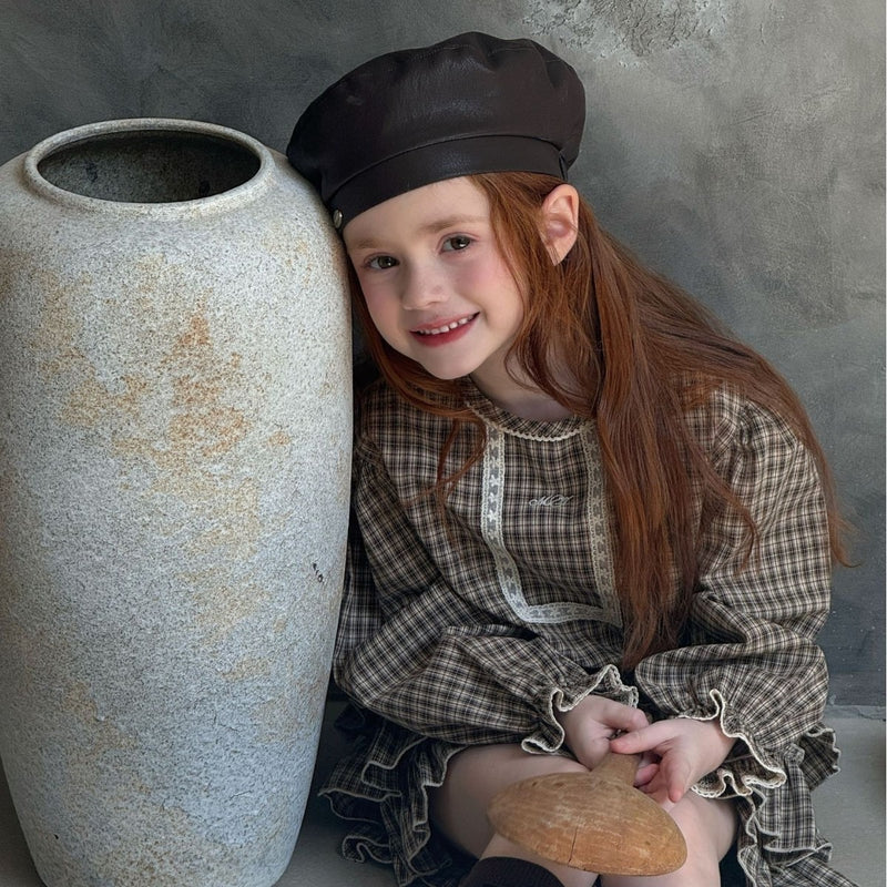 otaly /  leather béret【for kids , jr.】