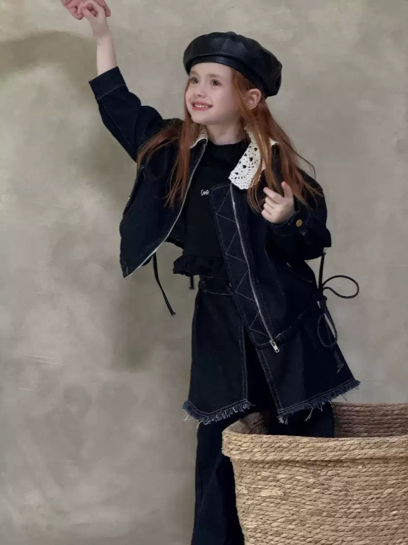 otaly /  leather béret【for kids , jr.】